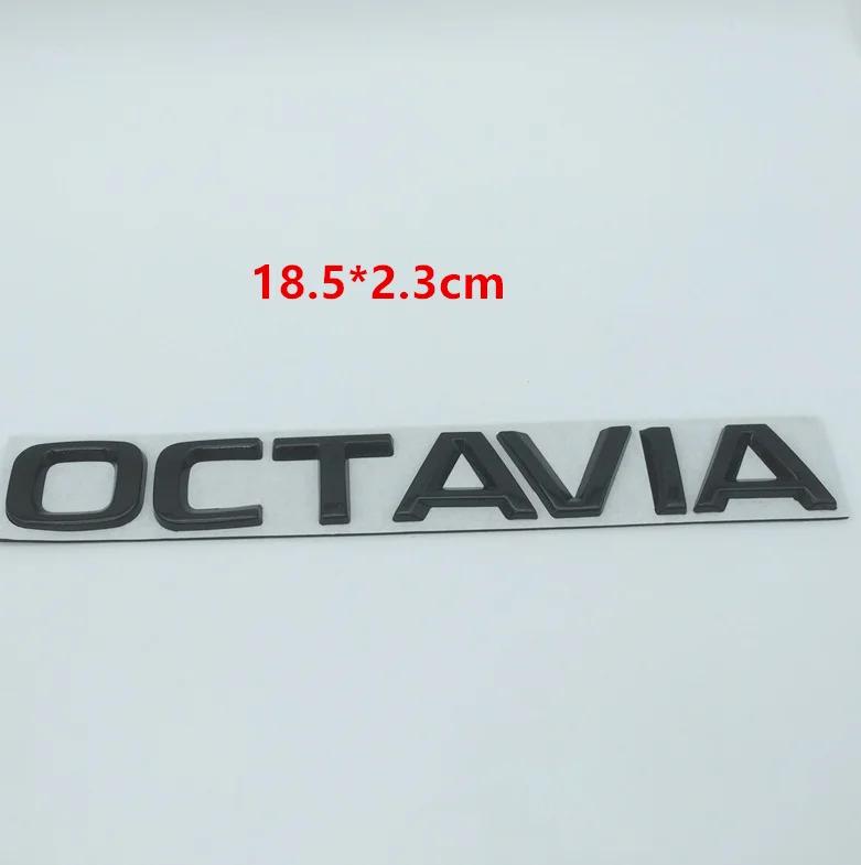 Car Sticker 1pc Metal For SKODA Octavia Superb RAPID FABIA KAMIQ KODIAQ YETI Car Emblem Letter Badge Rear Tail Trunk Sticker Dec NL6