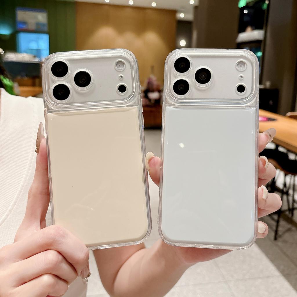 Ins высококачественный макаронный выпуклый чехол для Apple 16/17Pro чехол для мобильного телефона IP15/14/13/12 простой
