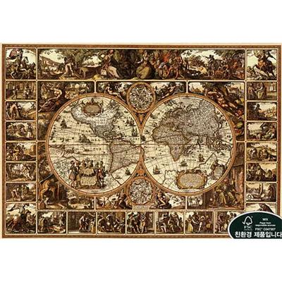 [Puzzle Life] PuzzleLife 1000 деталей Старинная карта мира Пазл