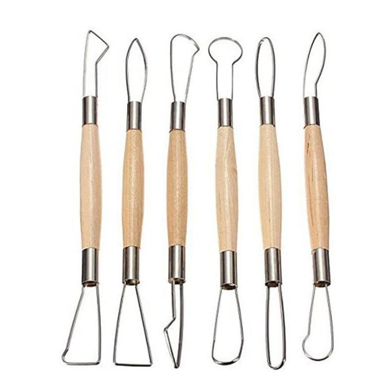 Керамический шпатель из нержавеющей стали, скребок для полимерной глины, инструменты для моделирования керамики, ножи для художественной масляной живописи, набор для торта