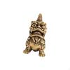 Keychain Pendant Mini Figurine,Kirin Statue Brass Statue,Small Ornaments for Adults