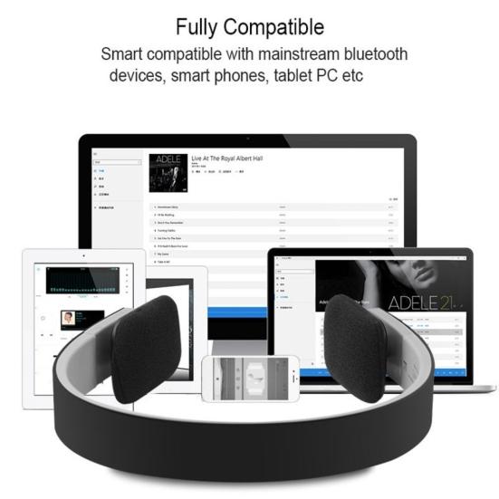 LC 8200 Выдвижные регулируемые беспроводные Bluetooth-совместимые наушники Легкая гарнитура