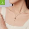 S925 Sterling Silver Mother And Child Hug Necklace Warm And Loving Mother'S Day Necklace Collarbone Chain