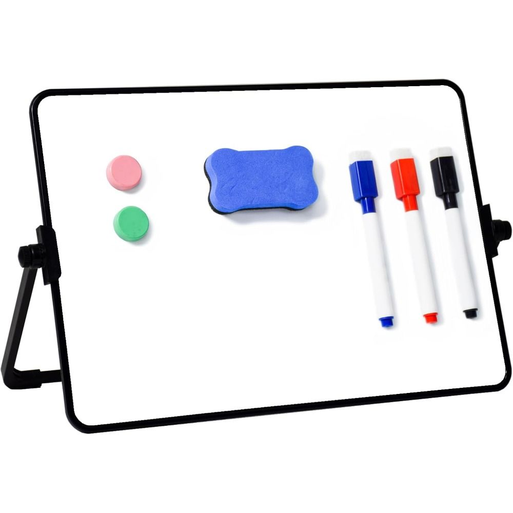 with Stand Dry Erase White Board Erasable White Board Easel Magnetic Whiteboard  Memo To Do List