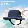 Trendy Breathable Fisherman Hat Men and Women Wide-eaves Outdoor Sunshade Beach Hiking Adventure Fishing Surfing Bucket Hat