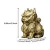 Chinese Kirin Statue Sculpture Art Collection, Decorative Souvenir Crafts, Feng Shui Ornament