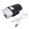 Waterproof Bike LED Bright Front Lamp USB Rechargeable Bicycle Head Light with Mount