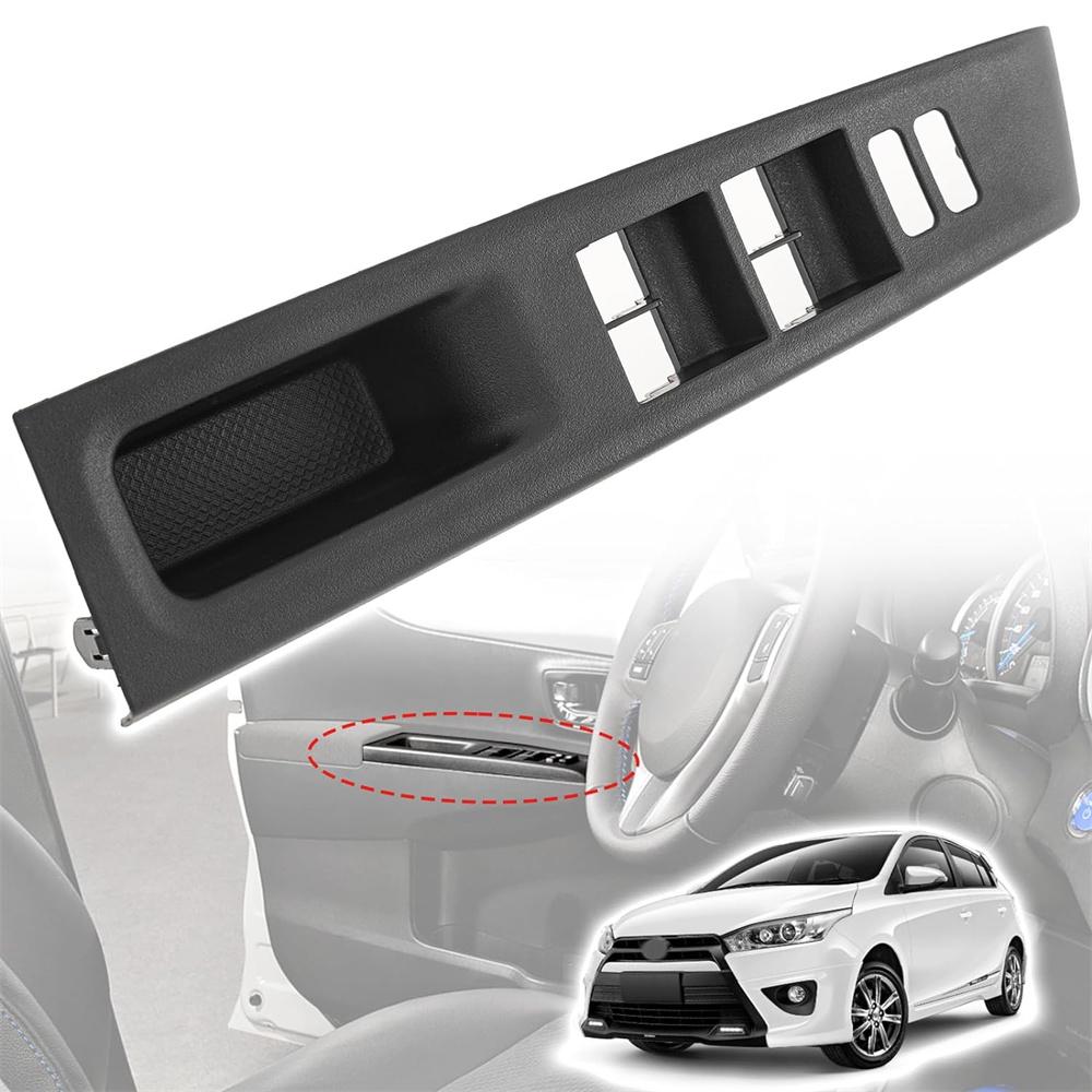 Door Window Switch Bezel Trim Panel Cover For Toyota Yaris L LE SE 4Doors 12-14