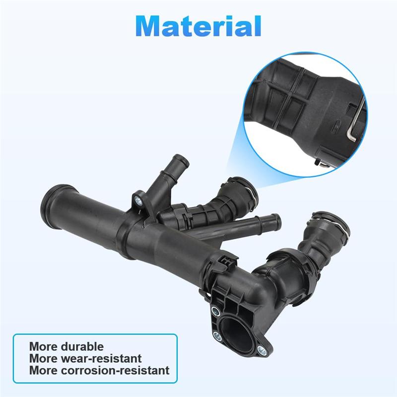 A16P-04L121026F 04L121026A 04L121026AH Car Engine Coolant Thermostat Housing For VW Beetletiguan For Skoda Karoq 2018-2026