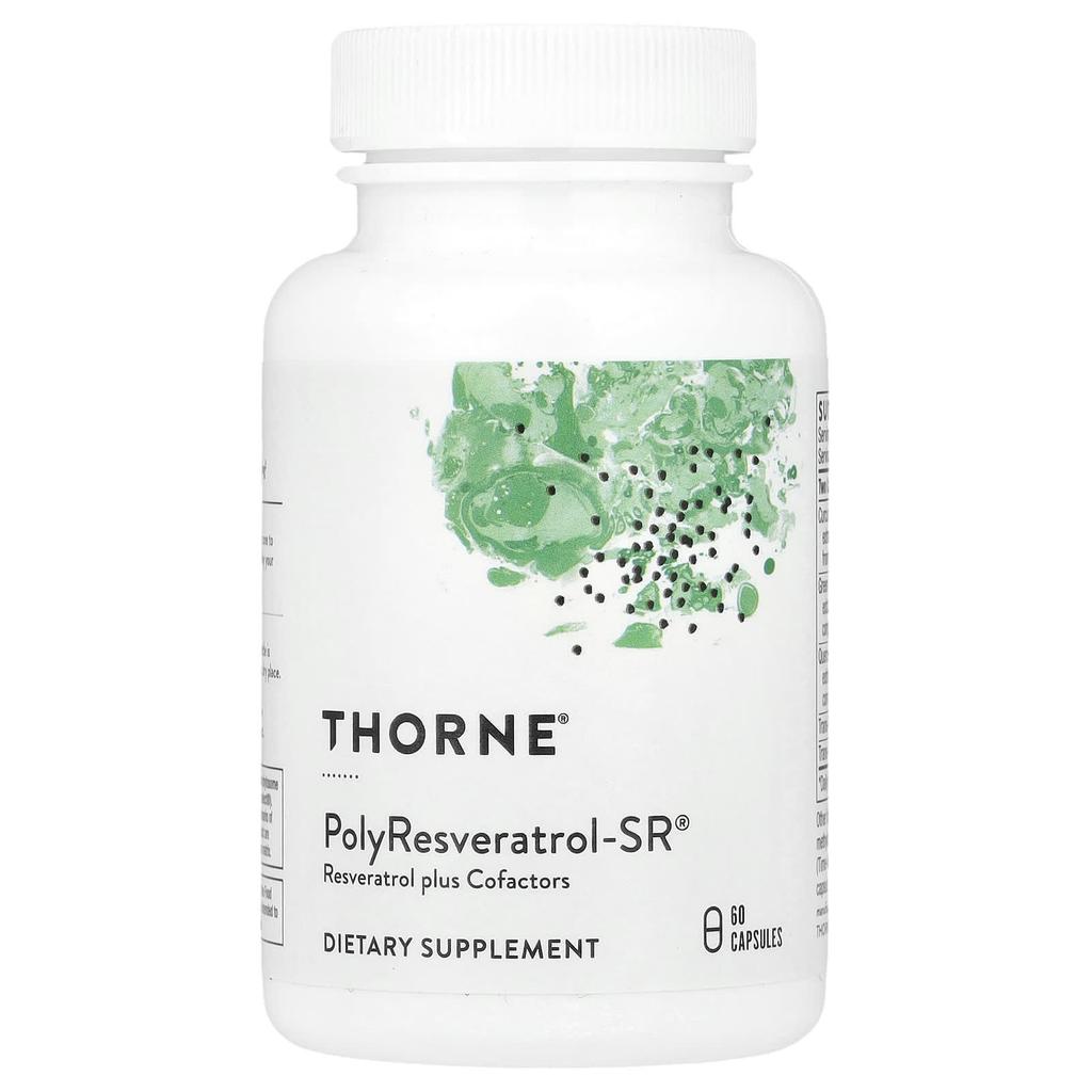 Thorne PolyResveratrol-SR, 60 Capsules