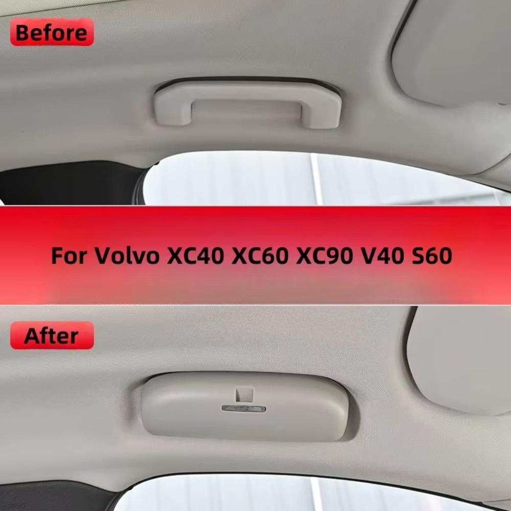Thickened Glasses Case ABS Storage Box New Sun Glasses Holder for Volvo XC40 XC60 XC90 V40 S60