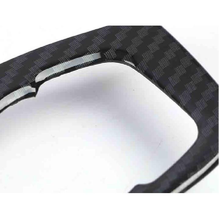 Carbon Fiber ABS Window Lift Panel Switch Cover Trim For Cadillac CT5 -
