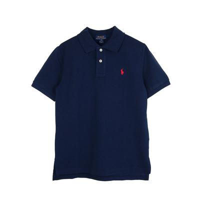 Поло Ralph Lauren Polo для мальчиков с пони, однотонное [Б/У]