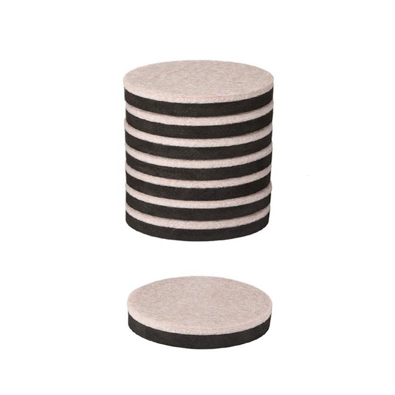 4/8/16pcs Thick Felt Furniture Heighten Foot Pads Table Chair Leg Mat Heavy Furniture Non Slip Mats Wood Floor Protectors Pads