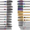 64 Types Tungsten Carbide Nail Drill Bits Nail Milling Cutter for Electric Nail Drill Machine Rotary Burr Nozzle Manicure Tools