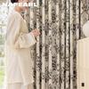 1 шт. NAPEARL Французские Ретро Блэкаут Шторы с Цветочным Принтом Бабочки Плотные Шторы для Спальни Гостиной Окна для Домашнего Декора