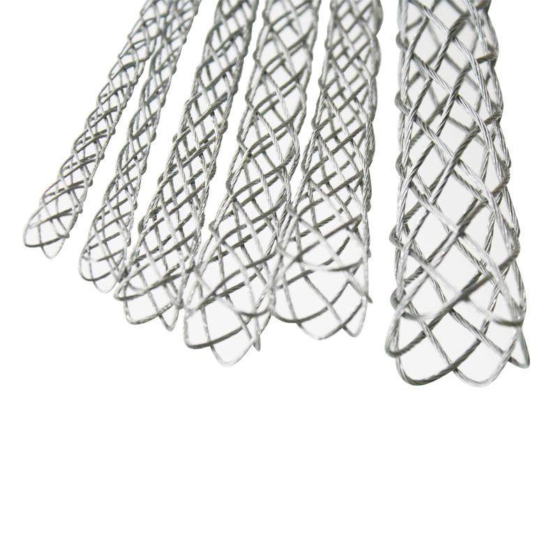 m5 Copper Head Cable Pulling Socks Mesh Puller Tools Accessories Antislip Pipe Conduit Cable Puller Grips Net Cover For 4-25mm