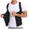 Men Waist Trainer Sweat Vest Corset Sauna Suit Slimming Body Shaper Workout Tank Tops Tummy Control Shapewear Compression Shirt