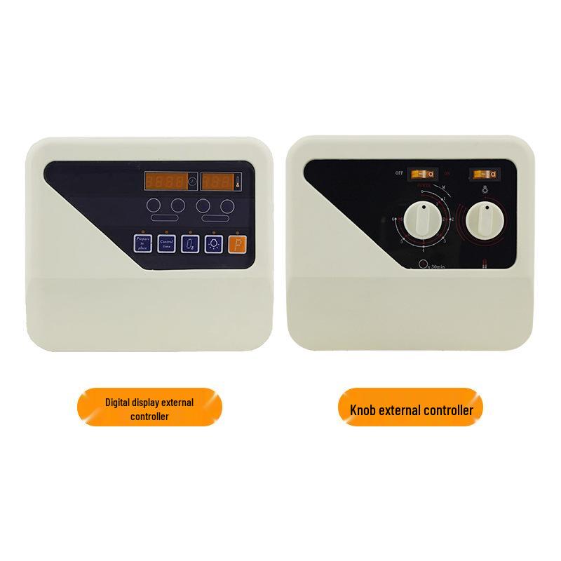 Компактная печь для домашней сауны из нержавеющей стали в стиле JM с внутренним управлением