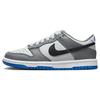 Dunk Low GS Cool Grey Photo Blue Детские кроссовки Черные чисто-платиновые светло-фото-синие FB9109-001