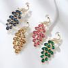 Fashion Crystal Pearl Peacock Brooches For Women Clothing Coat Party Accessories Gifts