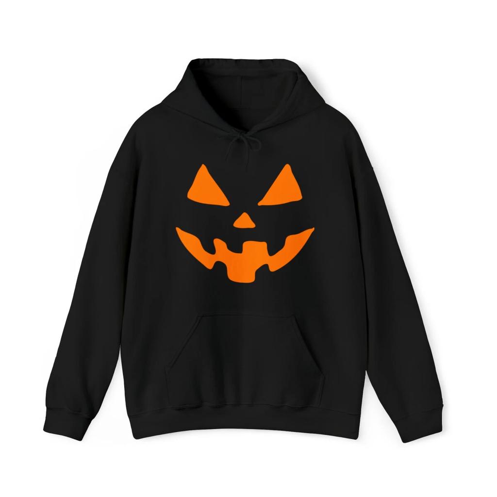 Jack-O-Lantern Pumpkin Halloween Graphic Hoodie