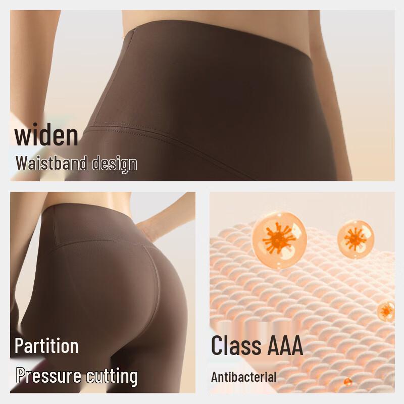 Женские легинсы GUJIN с подкладкой из флиса с принтом «Акула»