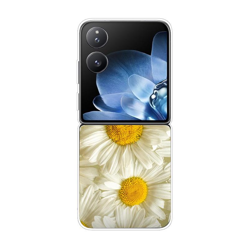 Твердая ПК-накладка для Xiaomi Mix Flip Противоударный чехол для телефона для Mi Mix Flip 5G Ультратонкая задняя прозрачная накладка MixFlip Чехол Coque Funda
