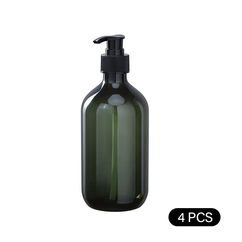 1PC/4PC многоразовый дозатор для мыла в ванной комнате для путешествий в отеле 500 мл ручной дозатор для мыла бутылка