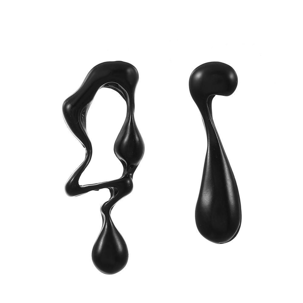 Европейские и американские женские геометрические серьги-капли из сплава — элитные, уникальные, эффектные украшения