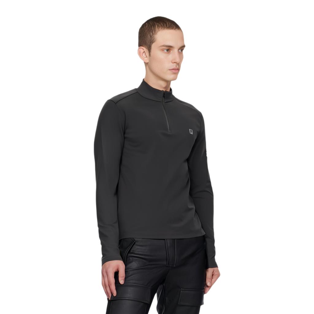 New FILA T Shirts Men's Pitch Black A11M447202FBK