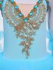 Girls Tutu Mesh Dance Dress Sleeveless Adjustable Spaghetti Straps Lace Rhinestone Decorated with Headdress