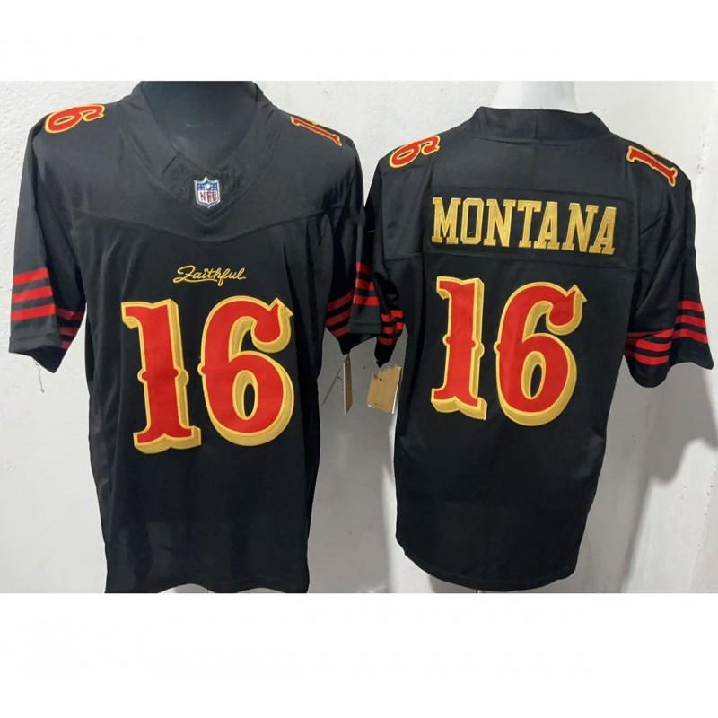 San Francisco 49ers Embroidered Football Jersey Team Apparel Men Sports Fan Wear