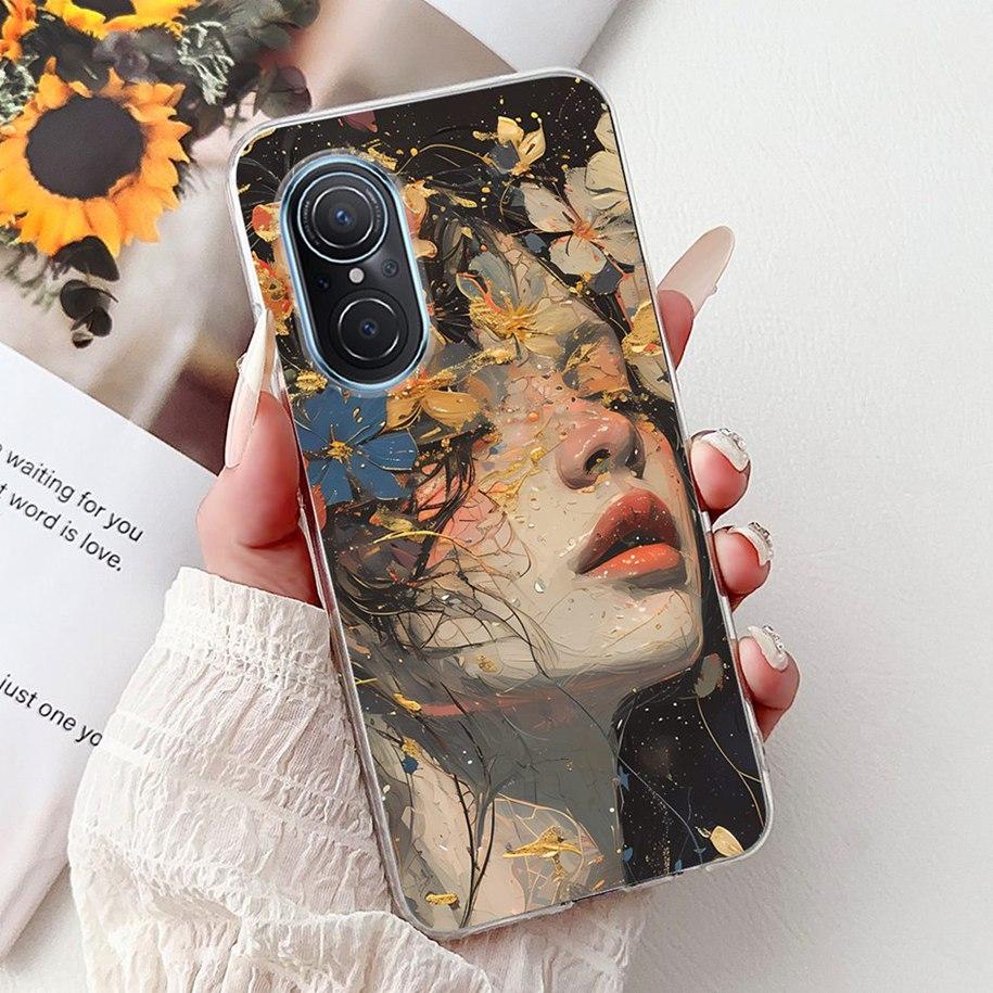 For Huawei Nova 9 SE Case JLN-LX1 JLN-LX3 Silicone Cover Cute Cartoon Soft Slim Phone Case For Huawei Nova 9 Nova9 Pro Protector