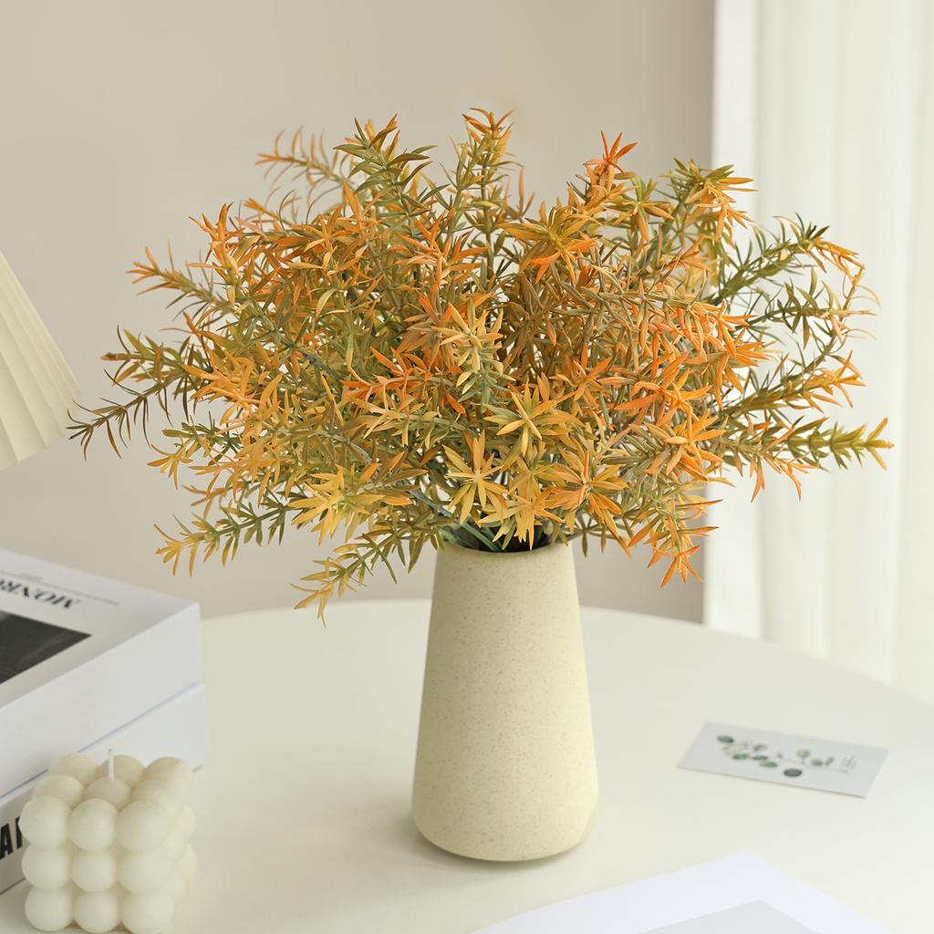 Artificial Plant Melaleuca Bracteata Festival Wedding Outdoor Garden Yard Decora DIY Gifts Flower Wreath Dining Table Door Props