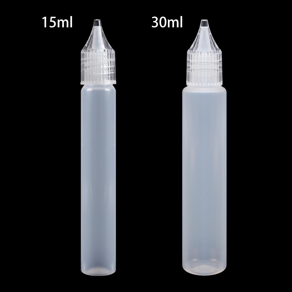 5PCS Plastic Craft Tool Scrapbooking Needle Squeeze Glue Applicator Paper Quilling Bottle