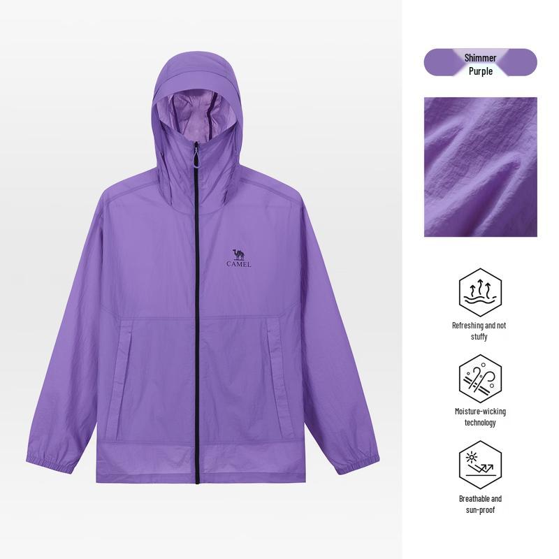 Camel Унисекс куртка для защиты от солнца Wang Junkai Collection
