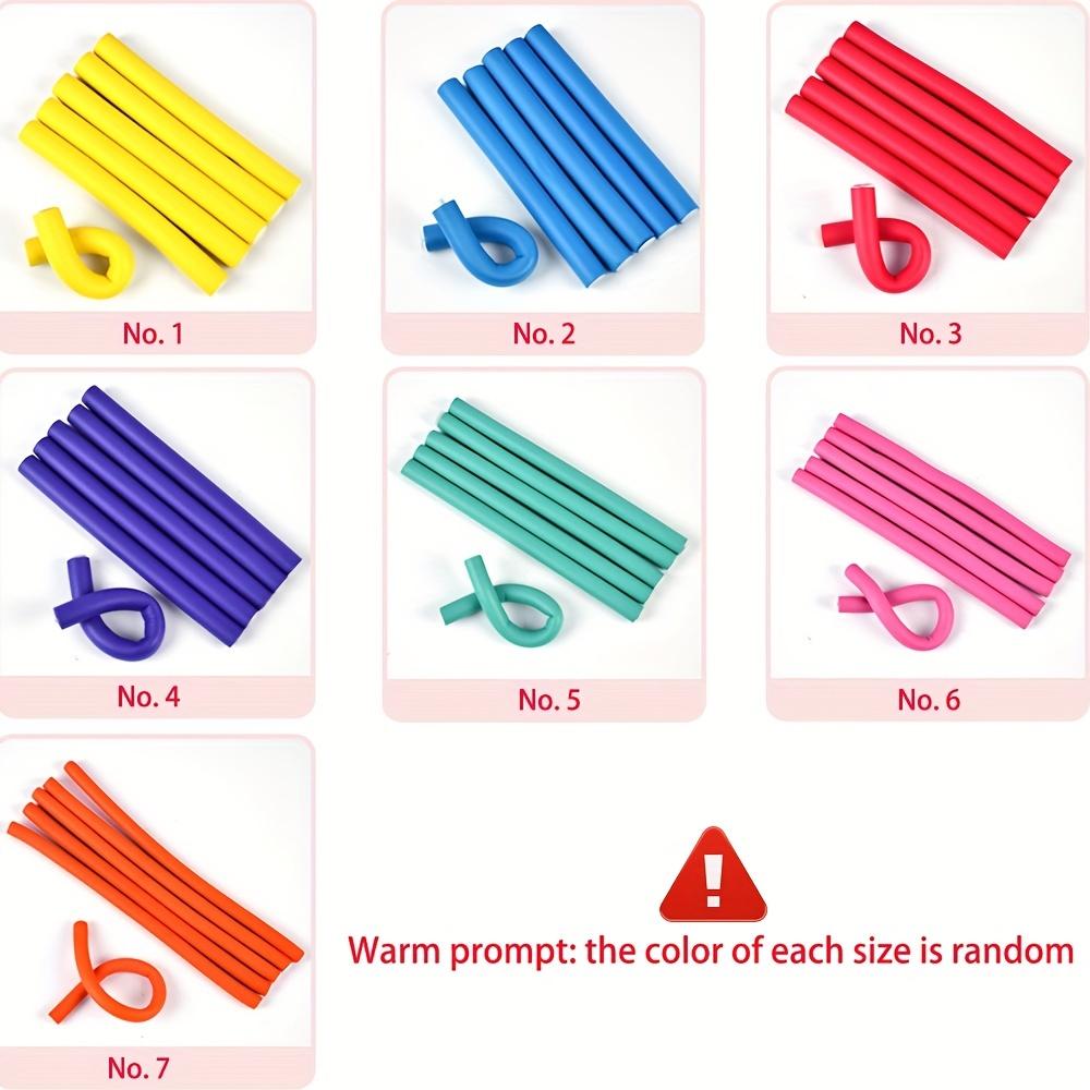 42 шт./лот, без нагрева, щипцы для завивки волос, мягкая губка, щипцы для завивки волос, валик из пены, инструмент для завивки локонов, инструменты для самостоятельной укладки волос, парикмахерские инструменты