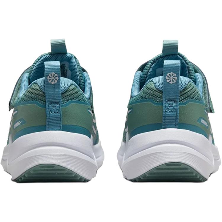 Nike Cosmic Runner Abrasion Resistant Low top Kids' Running Shoes Denim Green/White Children Aged 3 7 Years Old HM4400-008