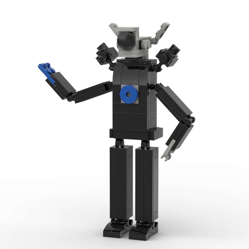 Туалетный блок Skibidi Туалетный блок Skibidi Игрушка Хобби Блок Коллекционные сетевые Аниме Строительные блоки Коллекционные Аниме Строительные кирпичи Хэллоуин Фанаты игр