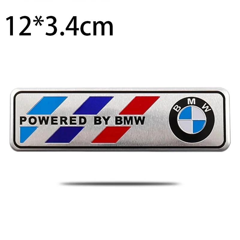 BMW M Performance E90 E60 E46 Aluminum Car Sticker Ferrari Pattern Car Styling Decal Badge Replacement Cover for Vehicle ZAH5