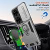 For Infinix Smart 10 8 9 Luxury Magsafe Magnetic Wireless Charging Armor Case For Infinix Smart 9 Slide Camera Protection Cover