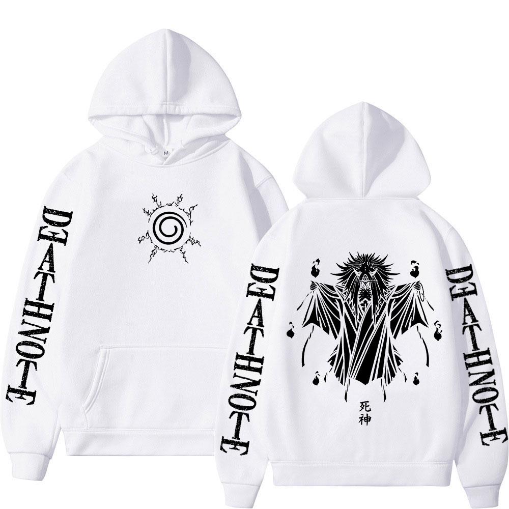 Худи в стиле аниме Death Note, манга, Yagami Light, L·Lawliet, свободный крой, модные пуловеры с длинным рукавом для мужчин и женщин, уличная одежда.