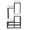 Standing flower stand, flower rack, plant pots, 4 shelves, loft style