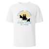Everything Is Fine Print T-Shirt 100% Cotton Summer Tees For Men Women Oversize Casual Tops