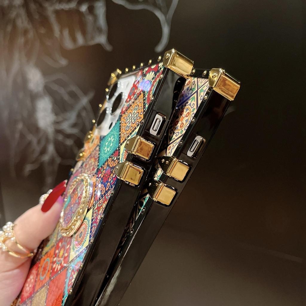 Роскошный брендовый блестящий чехол для телефона с цветами для Samsung Galaxy Z Flip 5 4 3 S22 S23 Ultra 20 FE A13 A33 A53 A23 A14 A24 A34 A54 A12 A22 A32 A52 A72 A31 A51