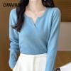 Bottom Shirt Women's Autumn and Winter Inner Knit Skin-friendly Soft Sweater Long Sleeve Top