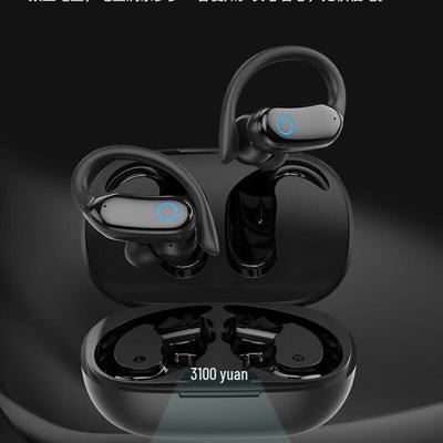 Newmine TWS-Q8 Беспроводные спортивные наушники-вкладыши с креплением за ухом