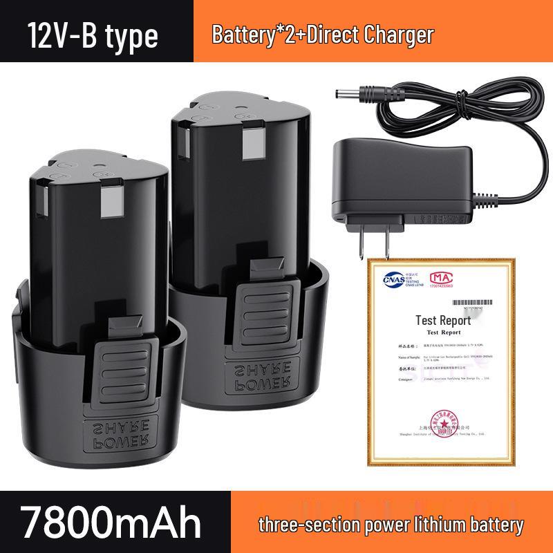 Беспроводная литиевая дрель 12В/16.8В с зарядным устройством и функцией шуруповерта