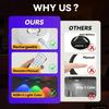 Ночная светодиодная лампа RGB 12 цветов Беспроводная лампа для шкафа Тип-C Перезаряжаемая Пульт дистанционного управления для освещения комнаты, кухни, шкафа